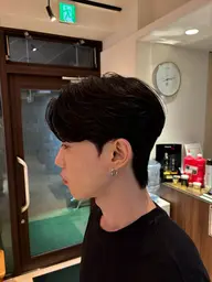 【🎖️本格韓国ヘア🎖️カルマ&ダウンパーマ🇰🇷】メンズカット＋カルマパーマ＋ダウンパーマ🔥(メンズ韓国ヘア)