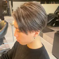 カット＋メンズハイライト 最終受付16時