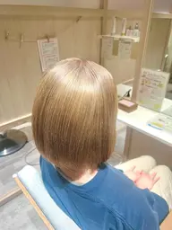 【5月限定50%off✨】トーンアップ＆透明感🫧ブリーチ+イルミナカラー 🧸
