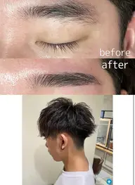 ⭕️🌈⛄️メンズカット+眉毛ワックス脱毛⛄️🌈⭕️¥10000▶︎¥7000