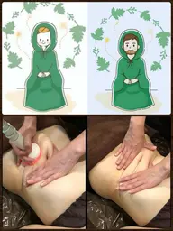 【130分】よもぎ蒸し40分＋スリムムーヴ＋リンパドレナージュ90分