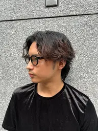 爽やかメンズカット+眉カットor炭酸スパ¥5500