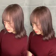 【人気No.1✨】透明感・うる艶カラー+髪質改善TR