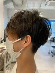 メンズカット+カラー