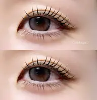 《人気デザイン豊富🌟》パリジェンヌor似合わせまつ毛パーマ（束感コーティング付🌷）￥5,000▶︎¥4,500