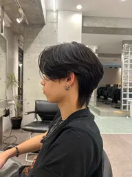 メンズ トーンダウン ブラック