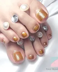 フットネイルワンカラー🦶✨