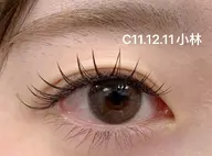 [LED付き、＆Healthyアンドヘルシー]持ちUPフラットラッシュ120本(140本➕️1000円)+上パーマ施術