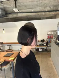 【春限定メニュー♪】デザインカット＋カラー＋春の艶髪クレンジング¥7380