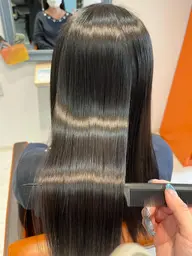 前髪カット➕前髪縮毛矯正