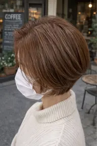 💜白髪ぼかしハイライト💜+髪質改善カラー+トリートメント(煌水込み)