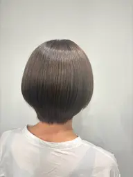 ✴️【 肩上 】グレーカラー ➕ うる艶トリートメント付き✴️ 綺麗なおしゃれ髪に変身✨