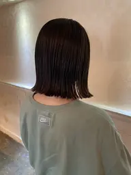 ミニモ限定　似合わせcut+艶カラー＋ミルボン3ステップトリートメント