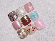 Jr.ネイリスト限定💅【フット】選べる1本デザインアート