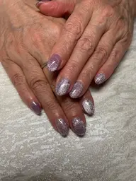 マグネット、フラッシュ、ミラー、オーロラネイル