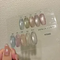 【練習モデル】マグネットネイル ¥3000-