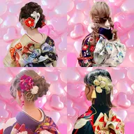 【🌸ヘアセット＆振袖お着付け✨】成人式前撮り/後撮り結納パーティーなどカメラマンもご紹介できます！