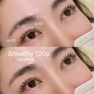 〈韓国まつ毛🇰🇷🪽〉アンドヘルシーLED120本🩰束感仕上げ🤍
