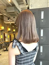 【minimo限定価格🪄】似合わせカット+ケアブリーチWカラー＋保湿トリートメント🫧