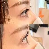 上下まつげパーマ♥ブラックティント+550円