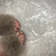 【オフあり】フットネイル👣定額natural