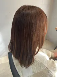 カット＋艶カラー＋濃密補修2stepトリートメント