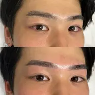 メンズ眉毛ワックススタイリング