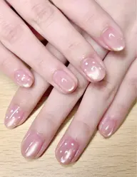 ❣️[オフなし]  ⭐️自爪ケア⭐️美フィルム形成　ワンカラー　[2mm以下ストーン10粒まで無料]