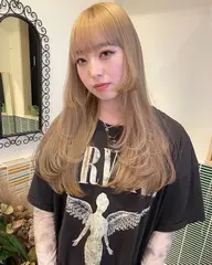 【2回目の方はこちら🍒】ブリーチ(リタッチ可能 )+ワンカラー 大阪/梅田/Wカラー