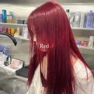 【🥀暖色系ハイトーンカラー🍒】ブリーチあり/ワンカラー/ケアブリーチ