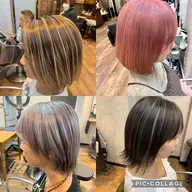 ✨ケアブリーチカラー(ダブルカラー)&カット　ハイライト等もこちらから♪