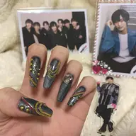 推し活ネイル【概念ネイル・イメージネイル】【衣装イメージ】【事前予約限定】