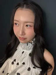 お出掛け前に♪巻き下ろしヘアセット