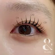 【10​〜​20代限定✨】アンドヘルシー お試し🎀フラットラッシュ 80本  +500円でLEDエクステに変更🉑