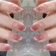 【ワンホン❤︎定番デザイン】チークマグネットネイル＋ストーン10粒/ケアオイル付き💫