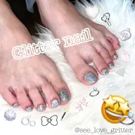 【FOOT】ワンカラーorラメグラ