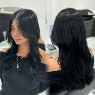 🥀似合わせ🥀レイヤーカット+髪質改善トリートメント+炭酸スパ+コテ巻き仕上げ💖