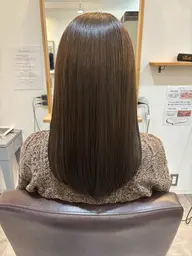 【✨ミニモ初回限定✨】透明感アディクシーカラー🩵(白髪染めも可)赤みを抑えてブリーチなし出来る限り柔らかい透明感カラー