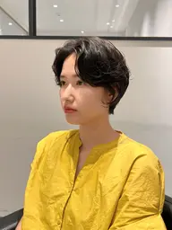 ショートヘアカット+ニュアンスパーマ＋トリートメント🌿