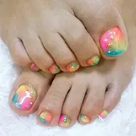 【ご新規様】フットネイル10本デザイン(オフ無し)