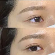 アイブロウ 眉デザイン+眉周りWAX脱毛+眉メイク