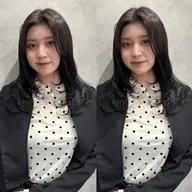 🇰🇷韓国暗め艶髪🇰🇷にしたい方はこちら🌟カラー+ ダメージ補修3stepトリートメント