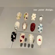 【ハンド】ワンポイントデザイン×オフ込み🎨【新規様オフ無料！】