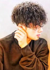メンズ限定　カット+パーマ