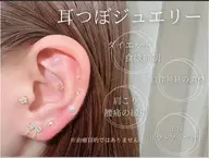 【SNSで大人気🎀】耳つぼジュエリー（両耳～６粒）