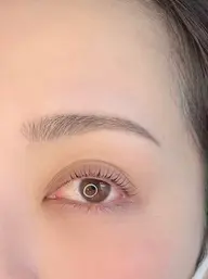 圧倒的持ちの良さ✨ダメージ軽減、高持続トリートメント付きまつ毛パーマかお