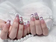 ☆Jr.ネイリストワンホンマグネットフレンチコース3480円