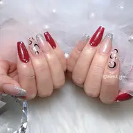 スカルプ★2本アート