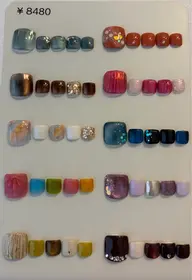 フット定額デザイン【8,480円】💜オフあり🦶🏻