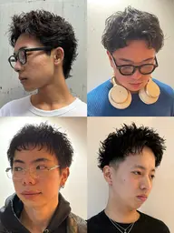 【U-24限定メニュー】カット+ピンパーマ